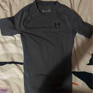 Under Armour Charcoal HeatGear Tee